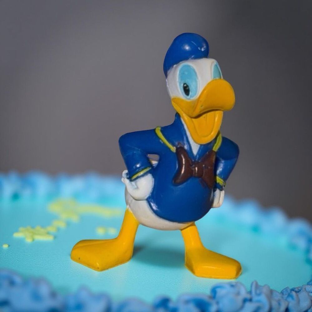 Disney Junior Mini Donald Duck Figure Cake Topper 2” B22